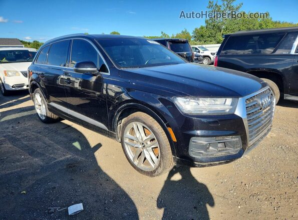 WA1VAAF74HD024278 2017 AUDI Q7 Black Widok z przodu