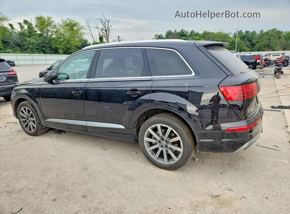 WA1VAAF74JD002643 2018 AUDI Q7 Black Tył lewy