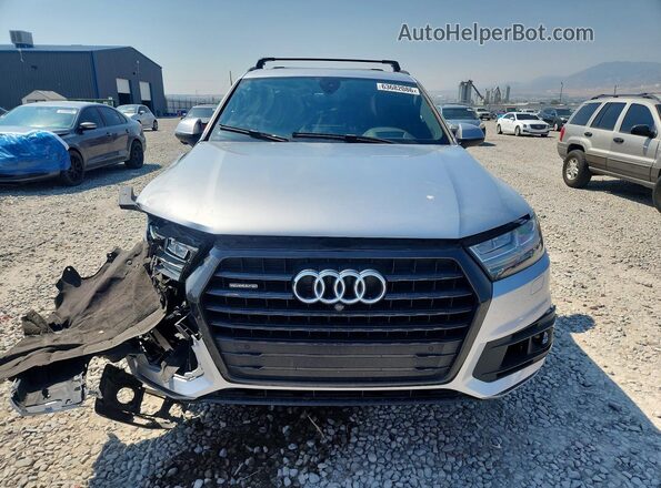 WA1VAAF74JD014078 2018 AUDI Q7 Silver Front view