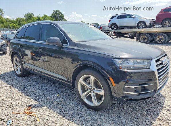 WA1VAAF74KD009285 2019 AUDI Q7 Черный Передняя правая четверть