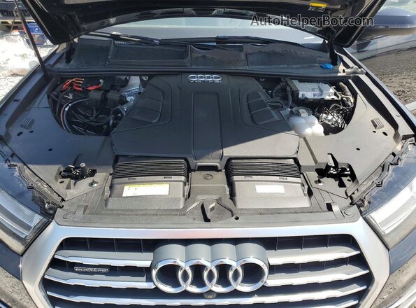 WA1VAAF74KD009285 2019 AUDI Q7 Черный Вид подкапотного пространства