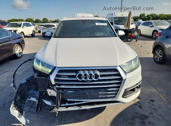WA1VAAF75HD041011 2017 AUDI Q7 White Դիմացի տեսք
