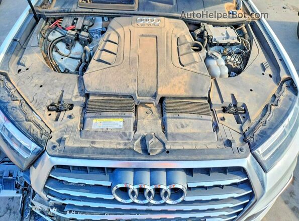 WA1VAAF75HD041011 2017 AUDI Q7 White Շարժիչի բաժամունքի տեսք