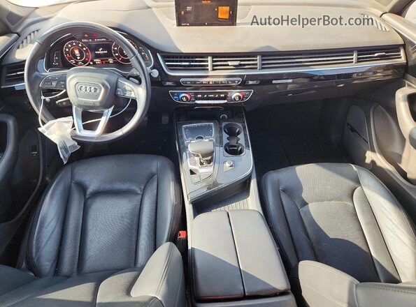 WA1VAAF75HD041011 2017 AUDI Q7 White Առջևի վահանակի տեսք