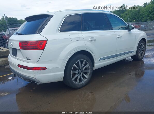 WA1VAAF75JD016258 2018 AUDI Q7 White Trasero derecho