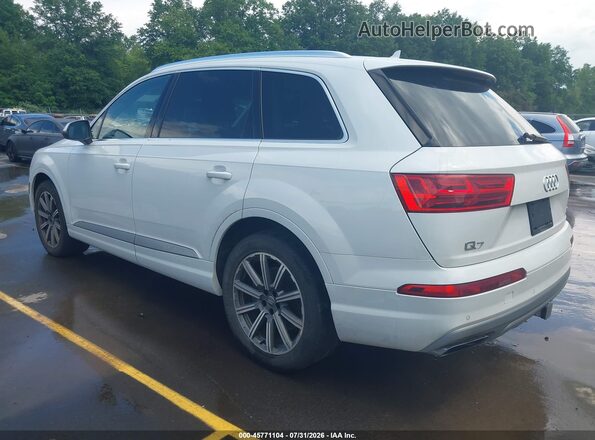 WA1VAAF75JD016258 2018 AUDI Q7 White Trasero izquierdo