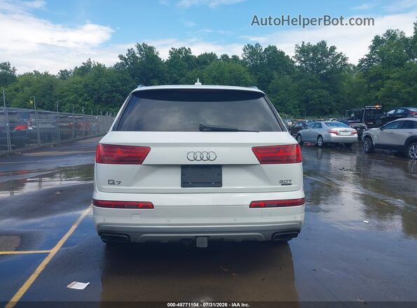 WA1VAAF75JD016258 2018 AUDI Q7 White 