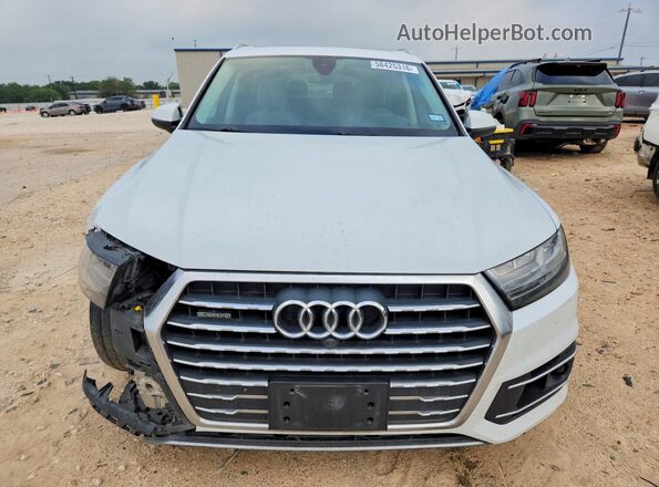 WA1VAAF75JD018284 2018 AUDI Q7 Белый Вид спереди