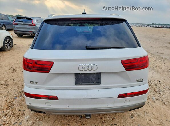 WA1VAAF75JD018284 2018 AUDI Q7 Белый Вид сзади