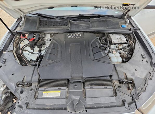 WA1VAAF75JD018284 2018 AUDI Q7 Белый Вид подкапотного пространства