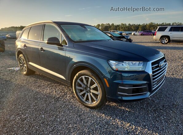 WA1VAAF75JD028216 2018 AUDI Q7 Blue Front right