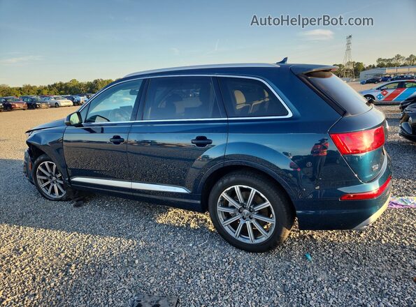 WA1VAAF75JD028216 2018 AUDI Q7 Blue Rear left