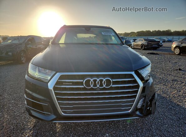 WA1VAAF75JD028216 2018 AUDI Q7 Blue Front view