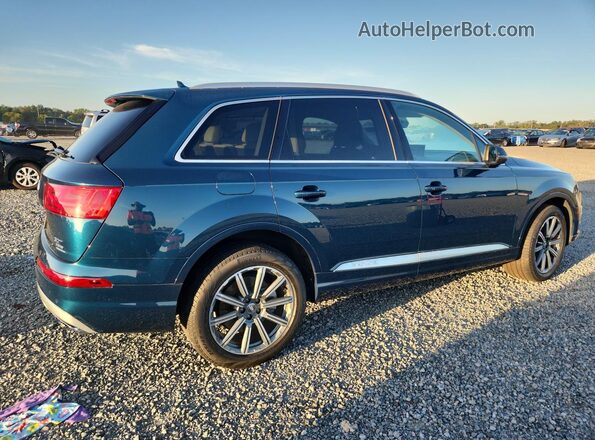 WA1VAAF75JD028216 2018 AUDI Q7 Blue Rear right
