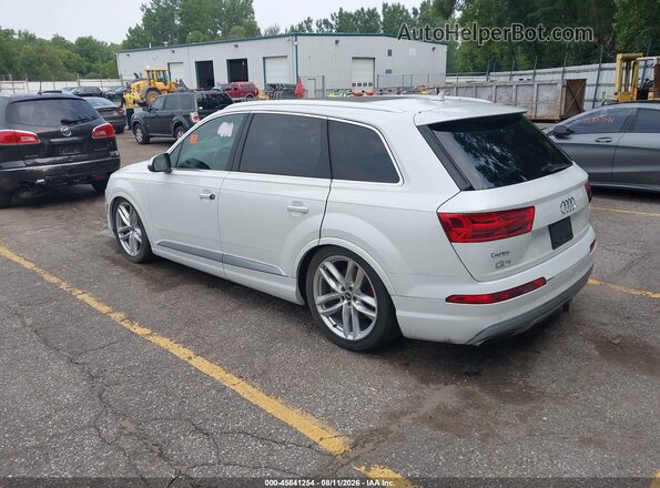 WA1VAAF76HD007966 2017 AUDI Q7 White Tył lewy