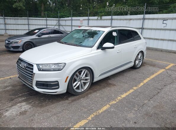 WA1VAAF76HD007966 2017 AUDI Q7 White Przód lewy