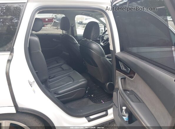WA1VAAF76HD007966 2017 AUDI Q7 White Widok naklejki z numerem VIN