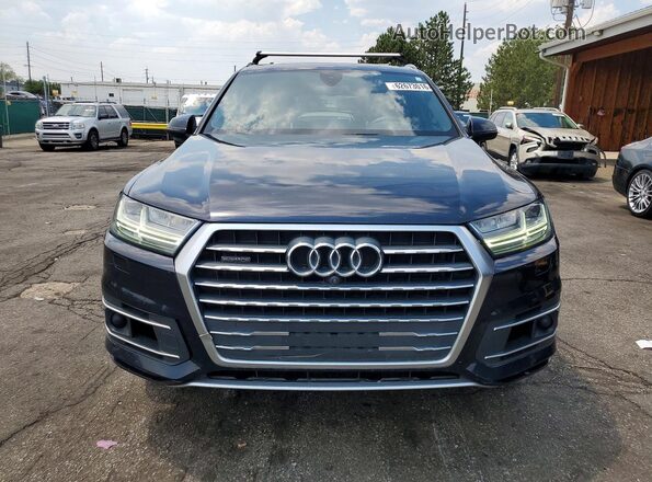 WA1VAAF76HD033886 2017 AUDI Q7 Blue Դիմացի տեսք