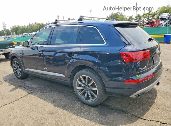 WA1VAAF76HD033886 2017 AUDI Q7 Blue Հետևի ձախ