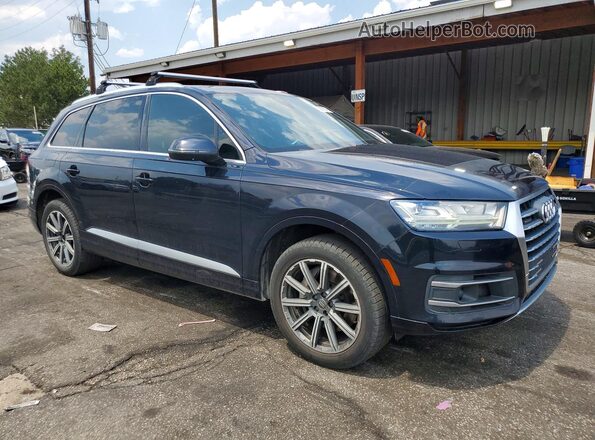 WA1VAAF76HD033886 2017 AUDI Q7 Blue Առջևի աջ