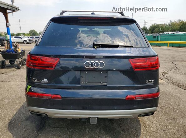 WA1VAAF76HD033886 2017 AUDI Q7 Blue Հետևի տեսք