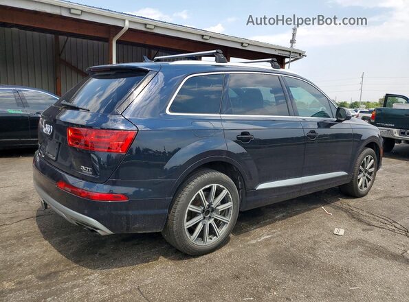 WA1VAAF76HD033886 2017 AUDI Q7 Blue Հետևի աջ
