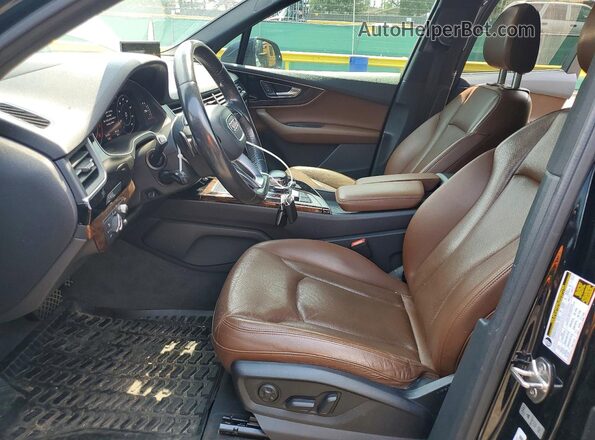 WA1VAAF76HD033886 2017 AUDI Q7 Blue Սալոնի դիմացի տեսք
