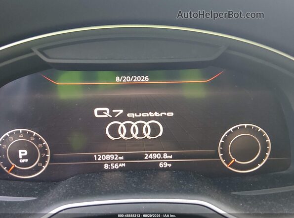 WA1VAAF76JD018102 2018 AUDI Q7 White 