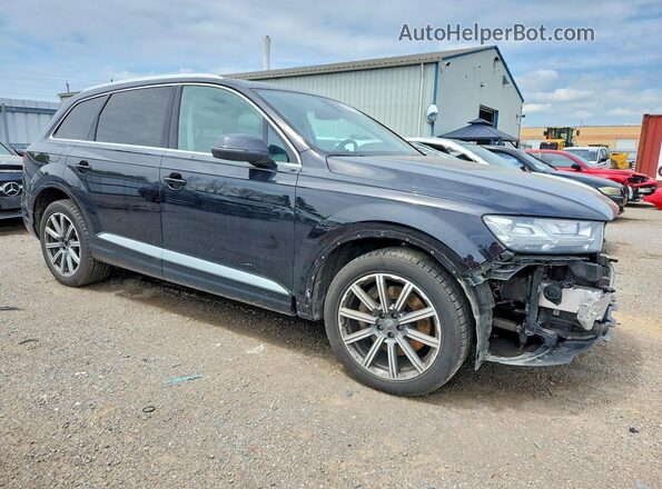 WA1VAAF76JD020187 2018 AUDI Q7 Черный Передняя правая четверть