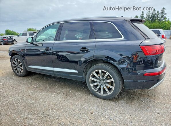 WA1VAAF76JD020187 2018 AUDI Q7 Черный Задняя левая четверть
