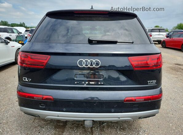 WA1VAAF76JD020187 2018 AUDI Q7 Черный Вид сзади