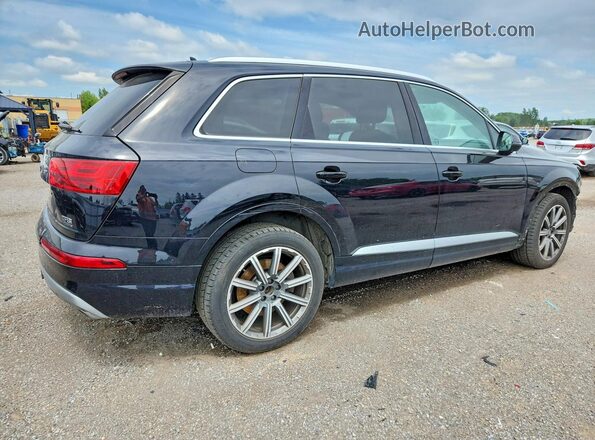 WA1VAAF76JD020187 2018 AUDI Q7 Черный Задняя правая четверть