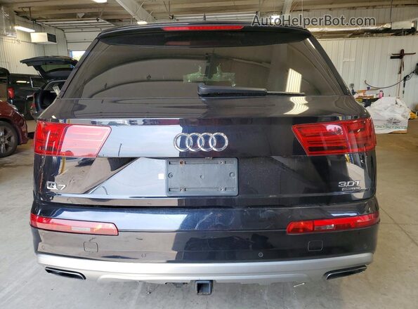 WA1VAAF76JD024031 2018 AUDI Q7 Черный Вид сзади