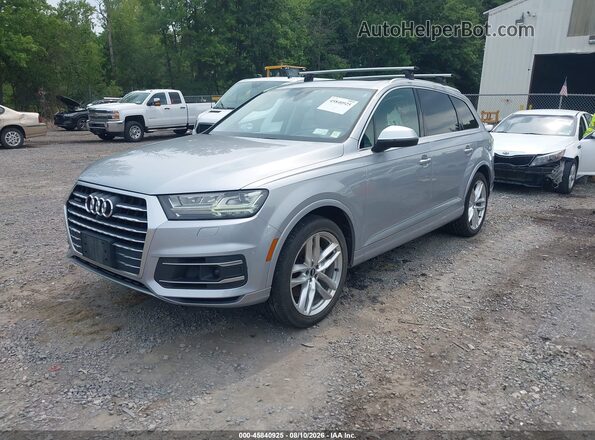 WA1VAAF77HD010312 2017 AUDI Q7 Silver Front left