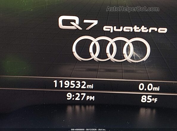 WA1VAAF77HD029930 2017 AUDI Q7 Белый 