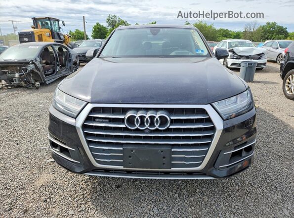 WA1VAAF77JD020540 2018 AUDI Q7 Black Front view
