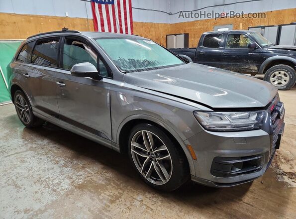 WA1VAAF77JD023583 2018 AUDI Q7 Серый Передняя правая четверть