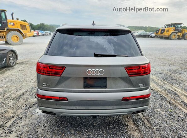WA1VAAF78HD001697 2017 AUDI Q7 Silver უკანა ხედი