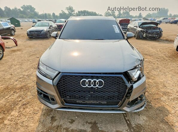 WA1VAAF78HD002641 2017 AUDI Q7 Gray წინა ხედი
