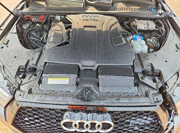 WA1VAAF78HD002641 2017 AUDI Q7 Gray ძრავის განყოფილების ხედი