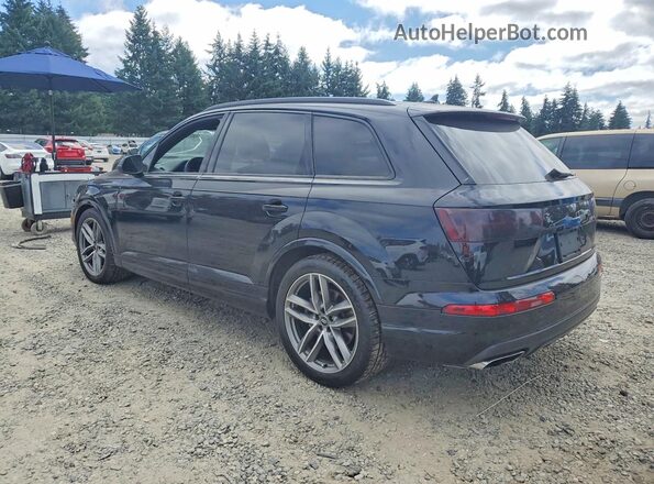 WA1VAAF78HD020654 2017 AUDI Q7 Black Trasero izquierdo
