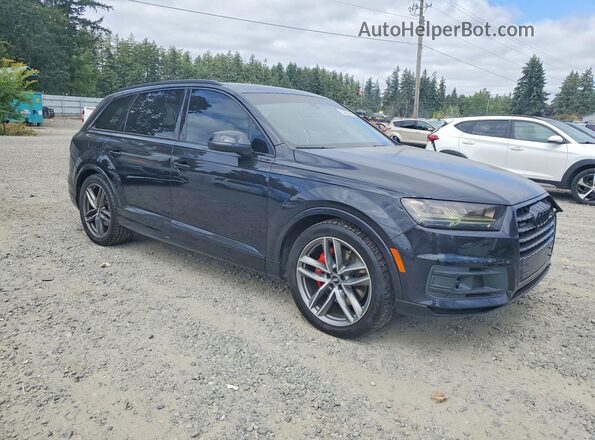 WA1VAAF78HD020654 2017 AUDI Q7 Black Delantero derecho