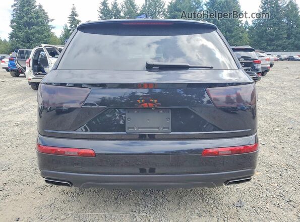 WA1VAAF78HD020654 2017 AUDI Q7 Black Vista trasera
