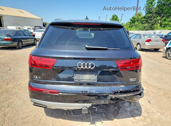 WA1VAAF78HD052584 2017 AUDI Q7 Black Rear view