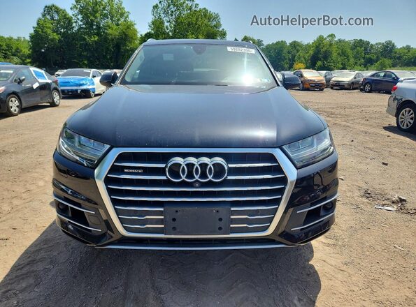 WA1VAAF78HD052584 2017 AUDI Q7 Black Front view