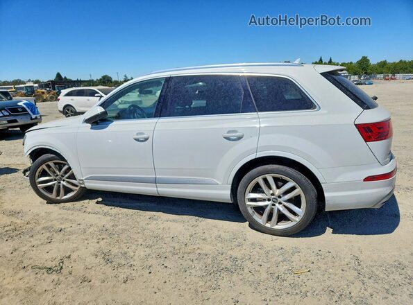 WA1VAAF78JD017985 2018 AUDI Q7 White Rear left