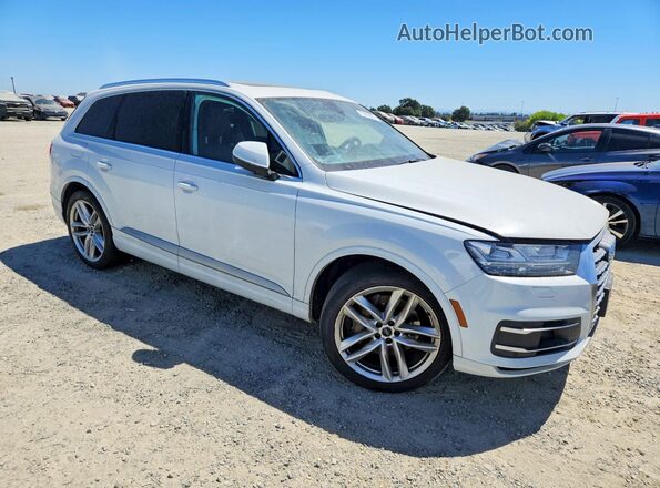 WA1VAAF78JD017985 2018 AUDI Q7 White Front right