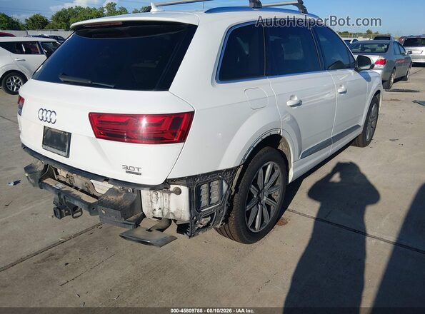 WA1VAAF78JD038089 2018 AUDI Q7 White Հետևի աջ