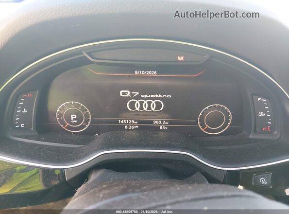 WA1VAAF78JD038089 2018 AUDI Q7 White Հետևի նստատեղերի տեսք