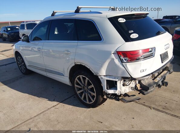 WA1VAAF78JD038089 2018 AUDI Q7 White Հետևի ձախ